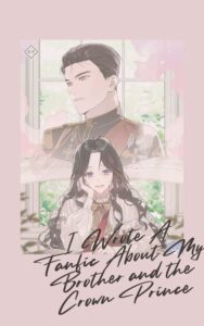 I Wrote A Fanfic About My Brother and the Crown Prince Cover
